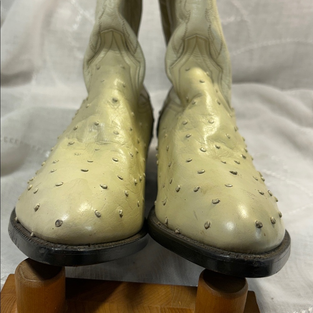 NWOT Durango ostrich cowboy boots handcrafted in Mexico - Picture 8 of 16
